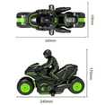 thumbnail image 2 of yingyy 2.4Ghz Remote Control Car Motorcycle for Kids High Speed and 360° Spinning Remote Control Motorcycle with Rechargeable Battery Kids Gift Black Orange, 2 of 6