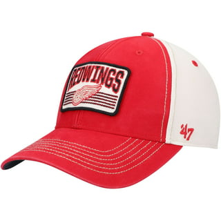 Detroit Red Wings Youth Black Color Pop Structured Adjustable Hat