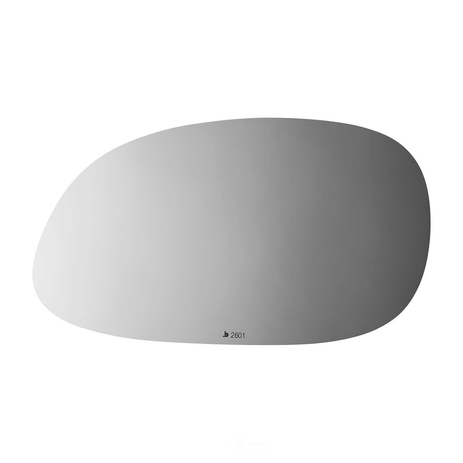 Burco 2601 Driver Side Flat Replacement Mirror Glass for Honda Civic