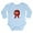 Sky Blue, variant on CafePress - A Product Of West Virginia Body Suit - Long Sleeve Cotton Baby Bodysuit