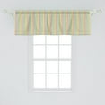 thumbnail image 2 of Ambesonne Rainbow Window Valance, Colorful Dots Spectrum, 54" X 18", Multicolor, 2 of 3