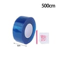 thumbnail image 3 of Cinta adhesiva de doble cara con lentejuelas, juguetes educativos con cerbatana, reutilizable, para hacer burbujas de aire, globos, cinta adhesiva para pared, ideal como regalo de Azul 500cmx3cm, 3 of 7