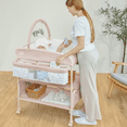 thumbnail image 2 of Portable Baby Changing Table with 1pc Diaper Changing Pad, Height Adjustable Changing Station for Infant and Newborn(Pink), 2 of 6