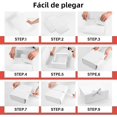 thumbnail image 2 of Caja de Regalo Blancas para Fiestas con Cintas Plata | Cajas de Regalo de Papel Kraft | Ideal para Bodas, Navidad, Halloween, Cumpleaños y Eventos Fiestas (Blancas), 2 of 3