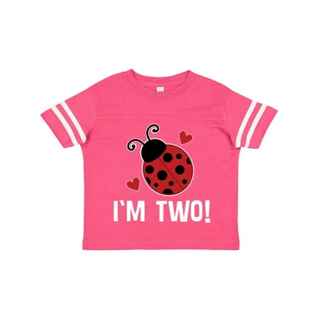 

Inktastic 2nd Birthday 2 Year Old Ladybug Gift Toddler Toddler Girl T-Shirt