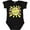 AB-Black, variant on Inktastic I Love My Big Brother Sun and Rainbow Letters Boys or Girls Baby Bodysuit