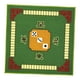 thumbnail image 3 of Mantel cuadrado antideslizante de 78 x 78 cm con accesorios de Mahjong Verde, 3 of 9