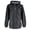 Black, variant on Adult Reusable Water Resistant Rain Jacket with Hood and Pockets