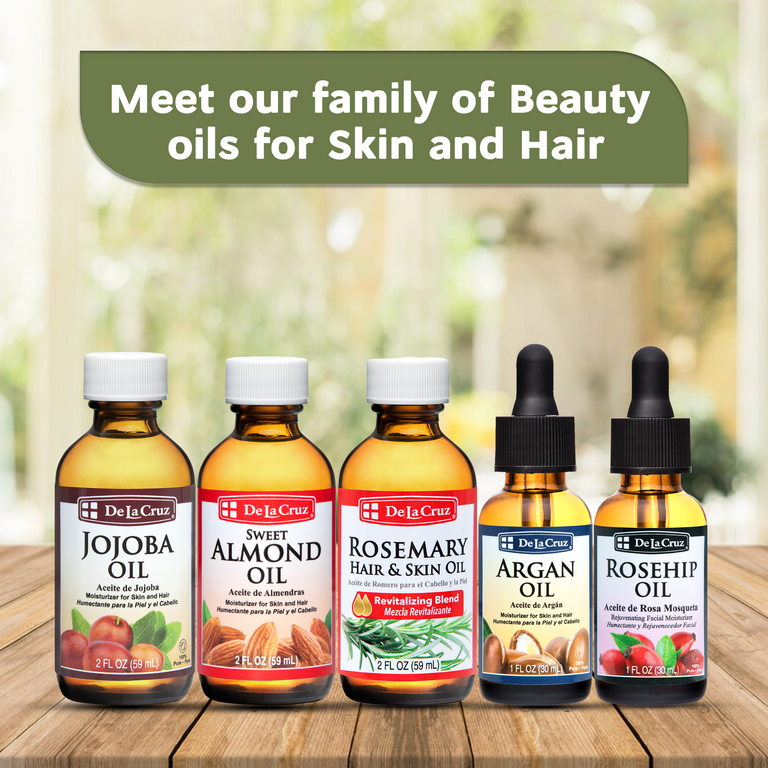 De La Cruz Olive Oil Vegan Skincare, 8 fl oz, Hydrating for Hair