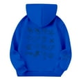 thumbnail image 7 of Toddler Girls Hoodies Sweatshirts Soft Pullover With Hood Casual School Outdoor Clothes Blue Size 3-4T, 7 of 7