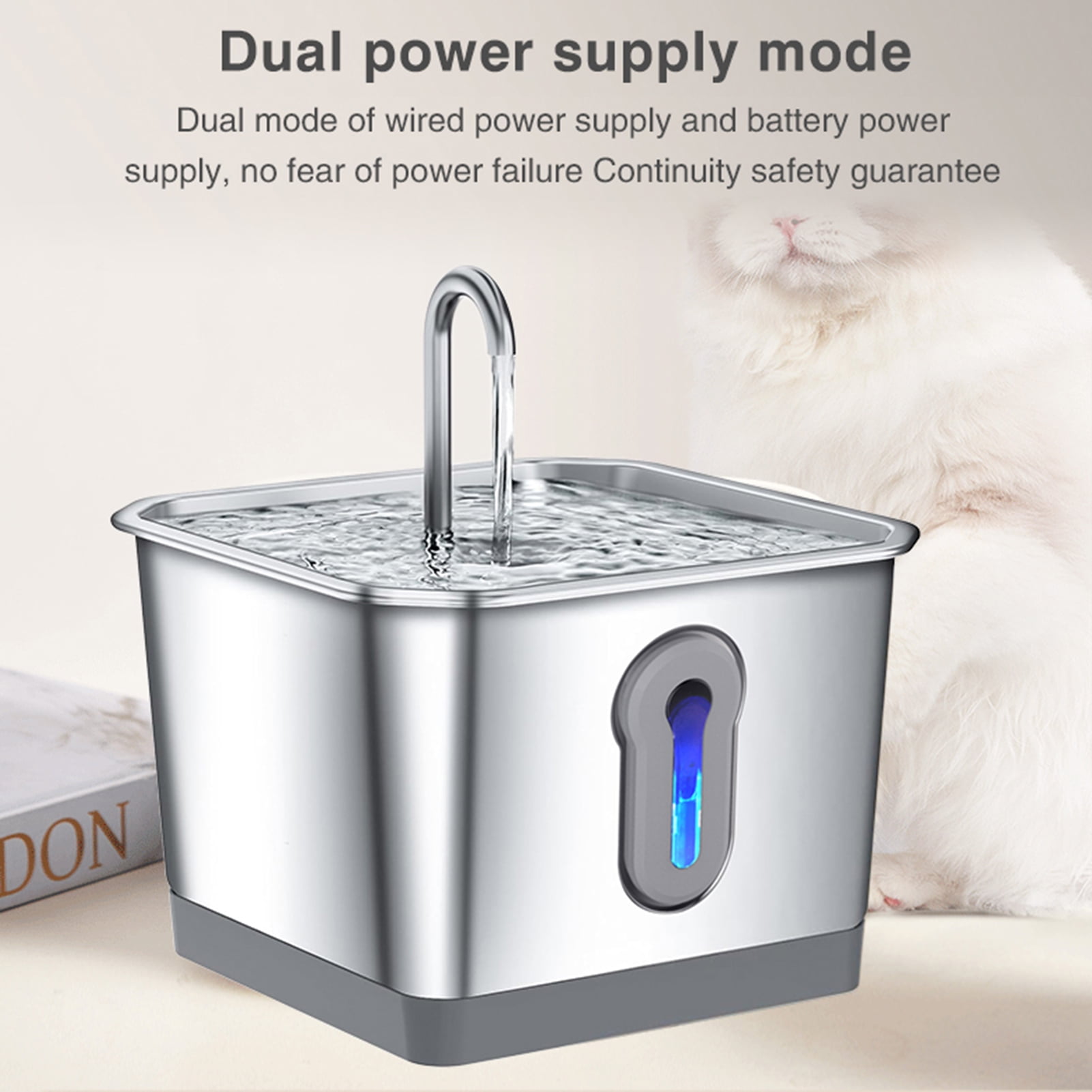Water 4L Cat Water Fountain APP Control Pet Water Fountain For Drinking Automatic Cat Water Dispenser With Water Level Window And Quiet Pump