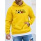 thumbnail image 3 of Sudadera con capucha con estampado de París de algodón para hombre, informal, otoño e invierno, 3 of 5