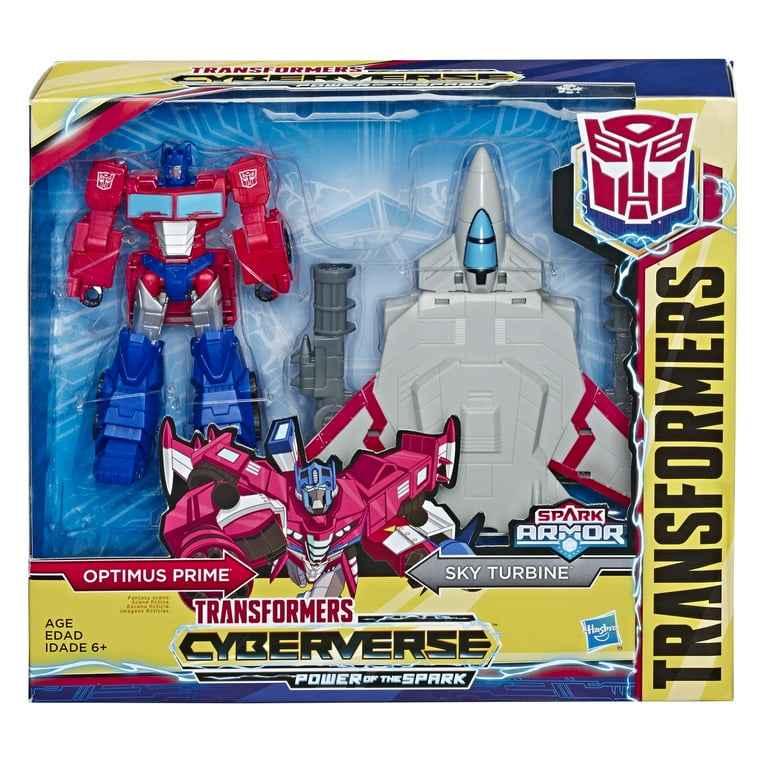 Transformers Toys Cyberverse Spark Armor Optimus Prime Action