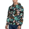 thumbnail image 3 of Wukai Rottweiler Print Men Hoodies Fleece Sweatshirts Long Sleeve Sweaters Pullover Fall Outfits Winter Clothes-XX-Large, 3 of 7