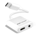 thumbnail image 1 of Adaptador de Carga de Audio USB-C A 3,5 mm, 60 W PD, Convertidor Auxiliar Tipo C, 1 of 5