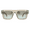 TRANSPARENT BROWN/GREEN, variant on Tom Ford FAUSTO 711 47Q Light Brown / Green Mirror Gradient Sunglasses 53mm