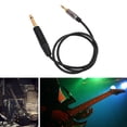 thumbnail image 1 of Cable De Guitarra Eléctrica, Cable De Guitarra De 3,5 Mm A 6,35 Mm 29,53 Pulgadas Plug And Play Para Wireless G3 G4, 1 of 7