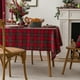thumbnail image 4 of Navidad y Año Nuevo Mantel Rojo Decoración De La Sala Mesa De Té Mantel Cojín De Mesa Mantel Rectangular 140 * 180 Cm, 4 of 5