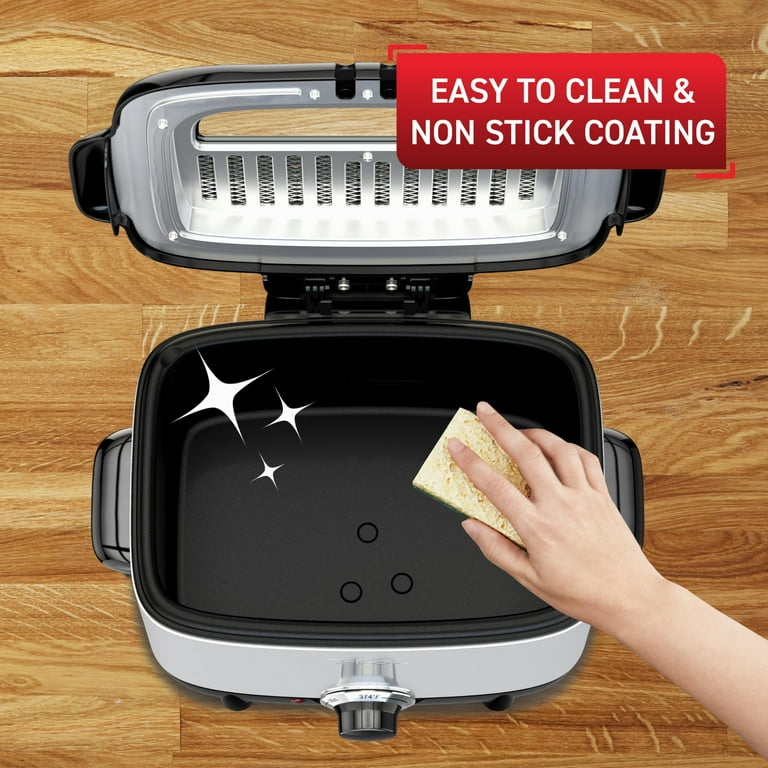 T-fal, Mini Deep Fryer, 1L, Stainless Steel with Basket - Walmart.com T-fal, Mini Deep Fryer, 1L, Stainless Steel with Basket - Walmart.com