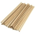 thumbnail image 1 of Wooden Craft Dowel Sticks, Natural, 10-Inch, 25-Piece, 1 of 1