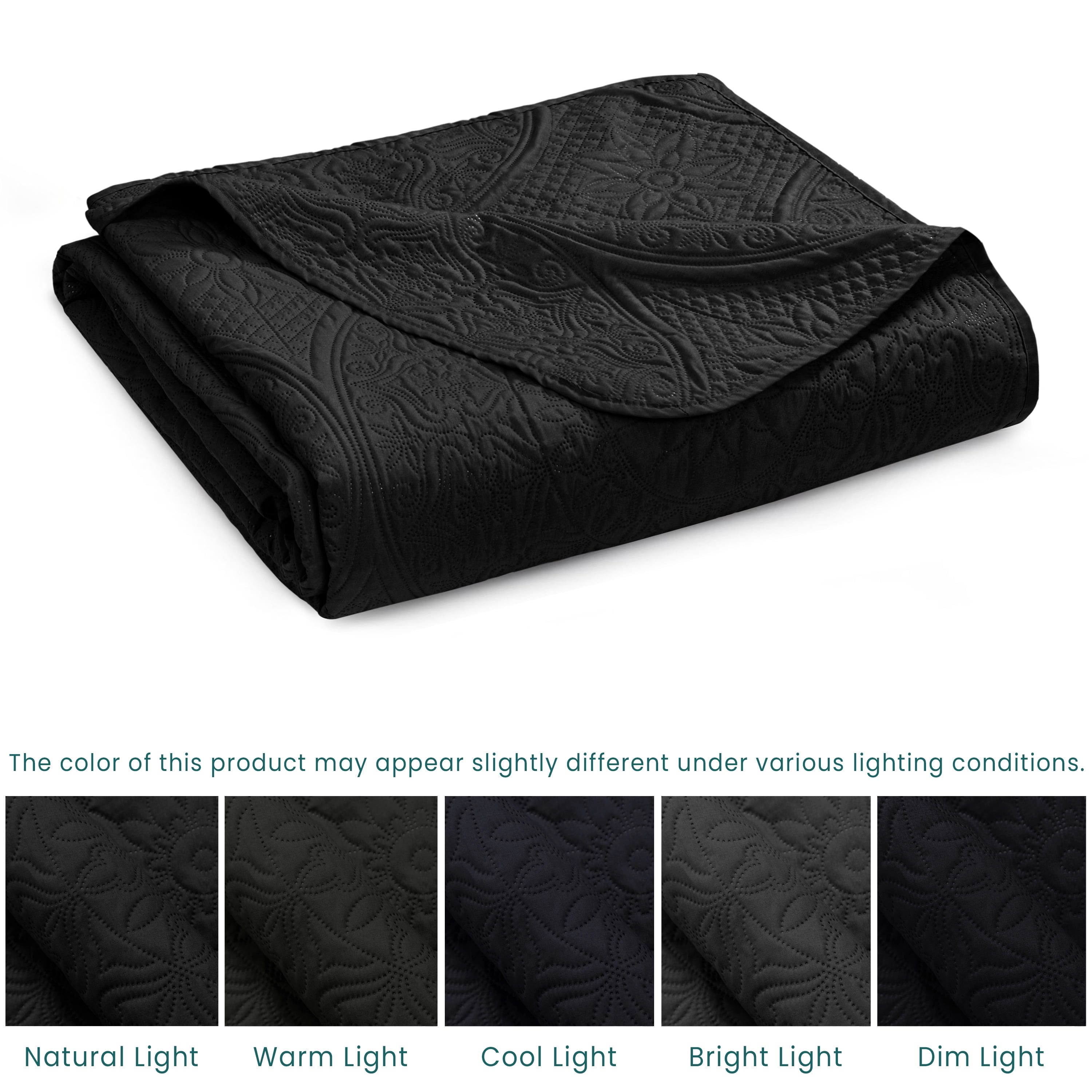 Twin Quilt Set - Lightweight Summer Bedspread Bedding Set for All Season, 2 Piece (1 Quilt, 1 Pillow Sham)