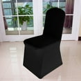 thumbnail image 3 of Nkmbld Chair Covers for Dining Chairs, Stretch Parsons Chair Slipcover with Skirt Chair Covers for Kitchen Restaurant Wedding Party Hotel Banquet, 3 of 8