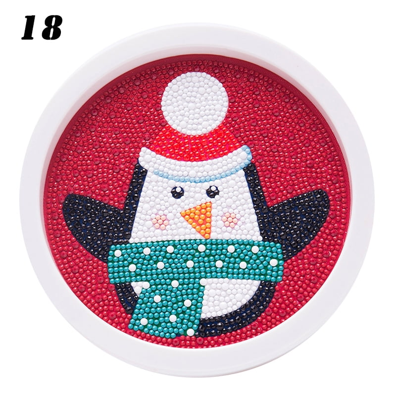 Small and Easy DIY 5D Diamond Painting Kits with Wooden Frame for Kids