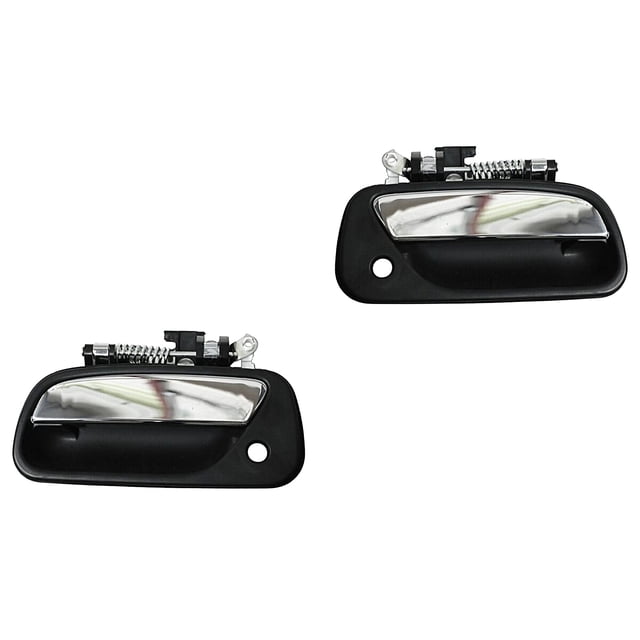 Par de Manijas Puerta Exterior Generica T100 1993 A 1998 Toyota de Plástico Cromado