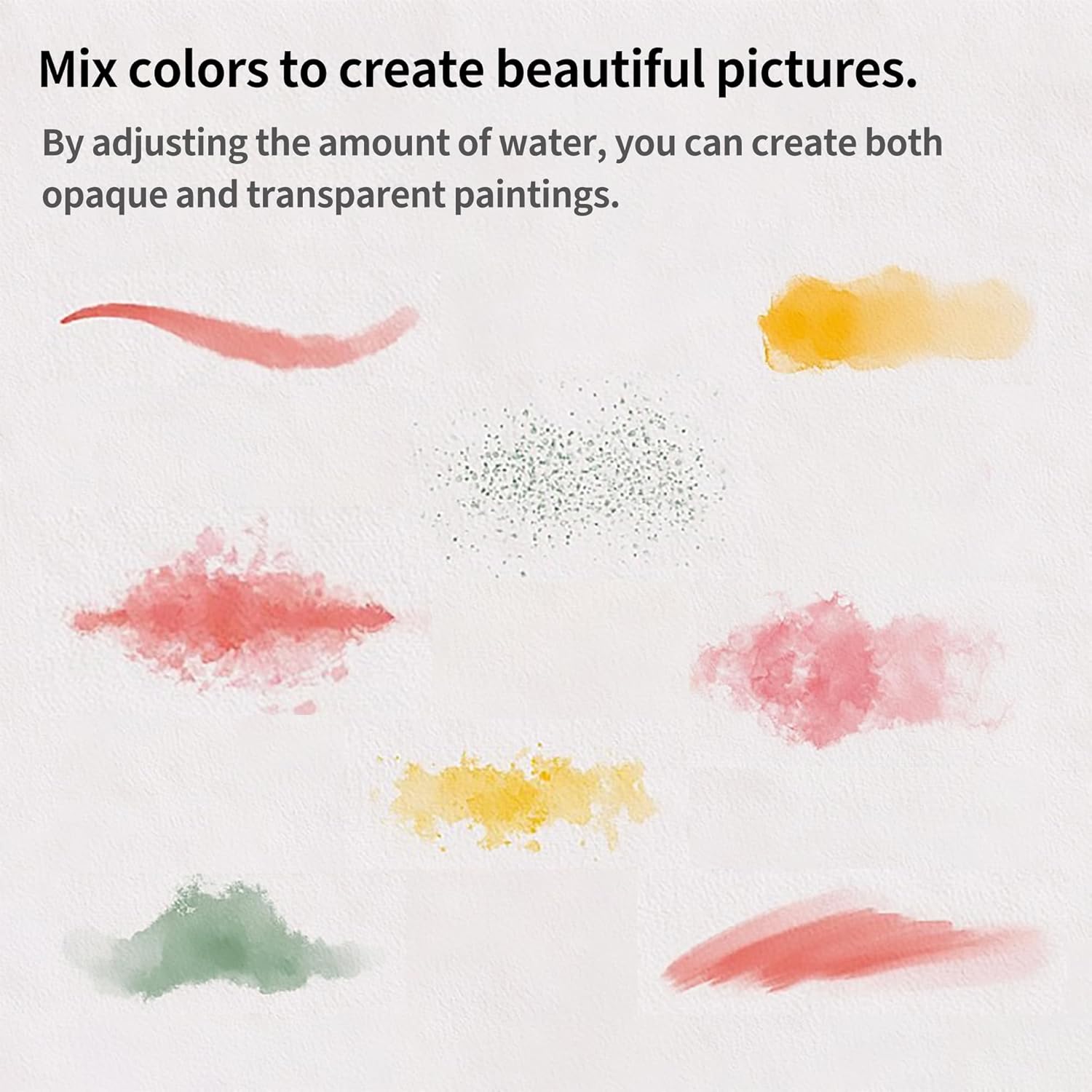 Watercolor Paint Set, 18 Colors x 12ml/0.4oz Tubes - Highly Pigmented, Non-Toxic, Perfect for Artists, Students, Beginners, Sketching & Illustration