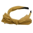 thumbnail image 5 of Unique Bargains Big Bowknot Headband Hairband for Women Khaki 1.2 Inch Wide 1 Pcs, 5 of 7