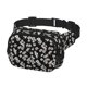 thumbnail image 2 of Fotbe Daisies Flowers Cangurera Cuadrada con Estampado de Doble Capa, Bolsa de Cintura Ajustable Mini para Hombres y Mujeres, 2 of 9