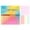 B*3, variant on Transparent Sticky Notes 240 Sheets, 3x3 Inch Translucent Annotation Tabs with Dispenser, See-Through PET Sticky Tabs for Books, Planners, and Calendars, By Cosmug