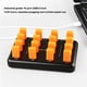 thumbnail image 3 of Hub USB2.0, Concentradores USB2.0 De 16 Puertos, Duplicador De Prueba De Disco Flash U, Divisor USB Alimentado Por Copiadora, Para Unidades Flash USB, Lector De Tarjetas, Tarjetas, 3 of 7