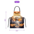 thumbnail image 5 of Mummy Cocker Spaniel Happy Halloween with Pumpkins Bats Spooky Fun Apron Cockers Dog Lover Gifts for Cooking Grilling Baking Painting Gardening - 00019, 5 of 5