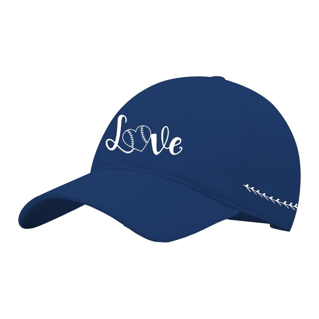 Washed Baseball Cap with All Over Print Pattern, Adjustable Breathable Hat for Outdoor Activities, Travel Friendly Casual Cap for Beach, Sports and Daily Wear