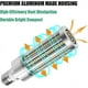 thumbnail image 3 of 60W LED Corn Bulb, 500W Equivalent Bulb, 7200 Lumens Super Bright E27, 3000K Warm White Light for Warehouse Workshop Garage (3000K Warm White Light), 3 of 5