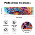 thumbnail image 2 of Graffiti Kitchen Mat Runner Rug - Rectangular, 15.7"x59", Washable, , Absorbent Kitchen Rugs, 2 of 6