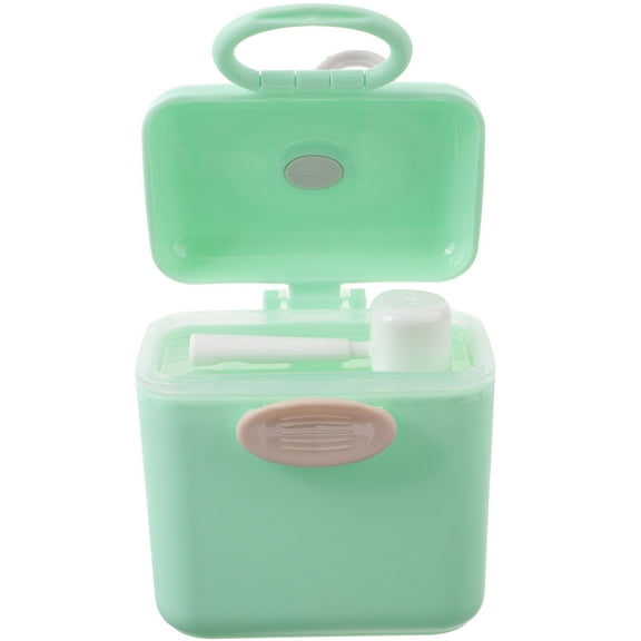 Luxshiny Portable Outdoor Powder Dispenser Container for Formula Travel Piece