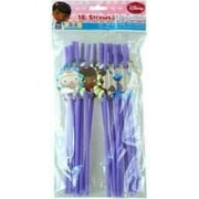 Doc McStuffins Straws (18 Pack)