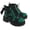 Emerald Witch, variant on Women's Platform Ankle Boots – Enchanted North Lace-Up Side-Zip Combat Boot, Floral Printed Upper with Contrast Laces & Chunky Lug Sole, Removable Insole, Size 6