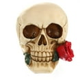 thumbnail image 7 of Romantic 3D Skeleton Skull with Mouth Model Head Ornament Pub Bar Decorative Figurine Craft, 7 of 7