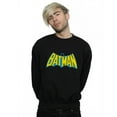 thumbnail image 2 of Batman Mens Retro Logo Sweatshirt, 2 of 5