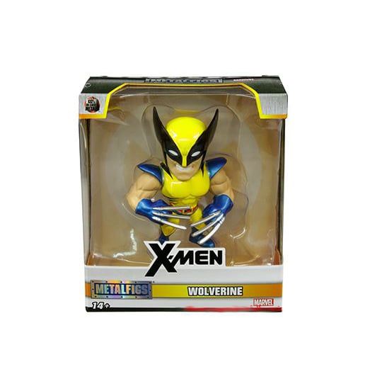 Jada 4" MetalFigs X-Men Marvel Movie Wolverine Figure 31264 Metals Diecast New 
