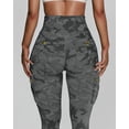 thumbnail image 4 of FITOP Yoga Leggings with Pockets for Women Scrunch Workout Leggings High Waist Butt Lifting Cargo Pants, 4 of 6