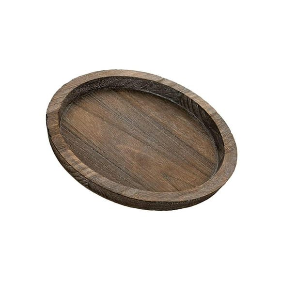 Wooden Serving Tray Serving Dishes Decor Platter Serving Tray Party Bread Tray for Cake Snack Sandwich Small