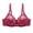 Wine, variant on Gibobby Women's Sexy Lace Bra Underwire Balconette Unlined Demi Sheer Plus Size[Black,M]