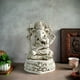 thumbnail image 1 of Southeast Asian Of Wealth South Asian Indian Buddha Resin Crafts White Optional, 1 of 5