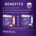 thumbnail image 3 of OmegaXL Joint Support Supplement, for Relief - Natural Muscle Support, Green Lipped Mussel Oil, 60 Count & MemoryXL, Magnesium L-Threonate: Brain Supplement for Memory & Focus Unflavored 30 Pack, 3 of 7