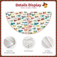 thumbnail image 3 of Bingfone Christmas Tree Skirt Mat Christmas Decoration Interior 30" -Cute Transport, 3 of 6