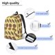 thumbnail image 3 of Balery Bohemia Mochila Clásica Impresa Básica para Viaje, Mochila Escolar Resistente al Agua, Mochila de Lona con Correas Ajustables-Small, 3 of 5